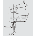 Kuningan Faucet Mixer Basin untuk Grosir